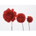 SOLA ROSE COLORS 4" (16" stem) Red-  CLOSE OUT !!!